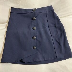 Express Navy Skirt